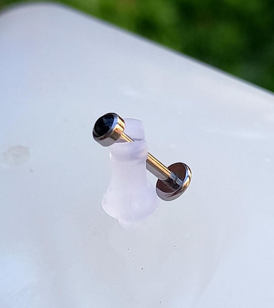 Top ónix 3 mm - titanio grado implante ASTM F-136