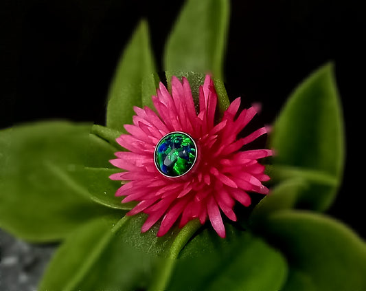 Ópalo Verde - titanio grado implante ASTM F-136