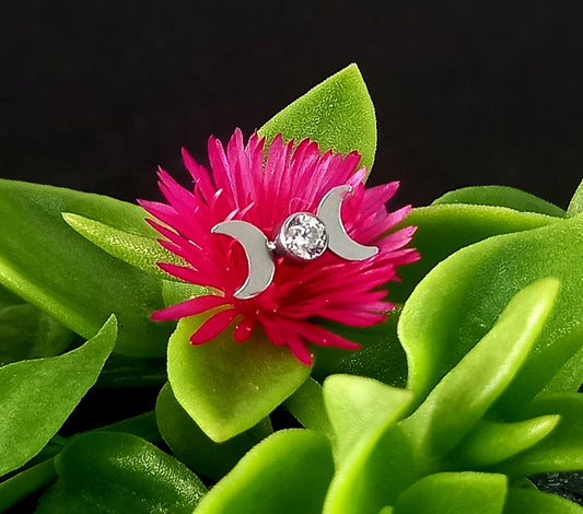 Fase lunar - titanio grado implante ASTM F-136