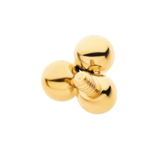 Titanio grado implante. Trinity PVD oro de 24K