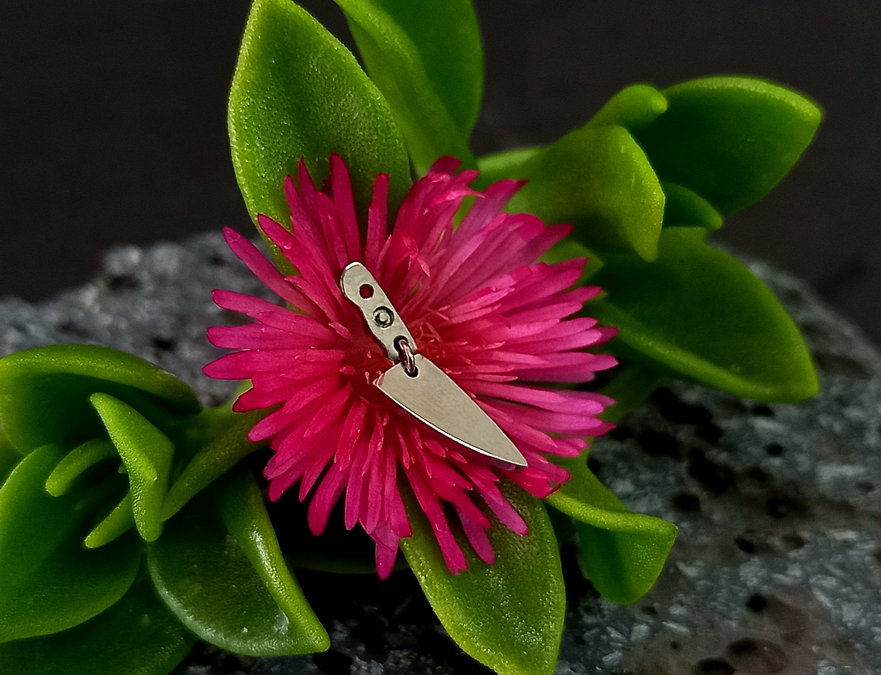 Cuchillo - titanio grado implante ASTM F-136