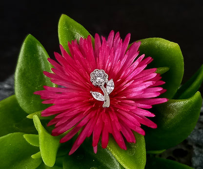 Flor Cz clear - titanio grado implante ASTM F-136