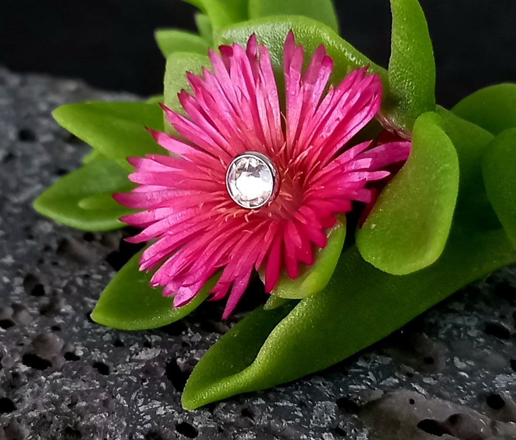 Top Cristal 14g - titanio grado implante ASTM F-136