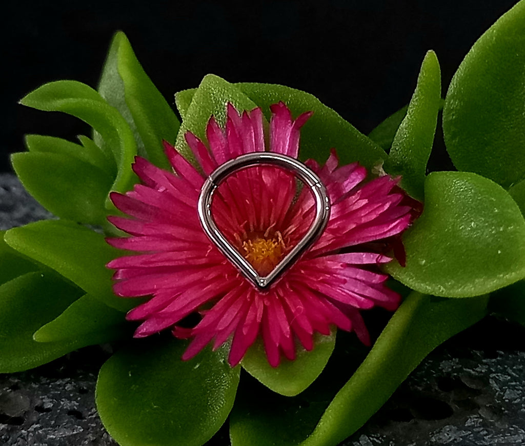 Argolla clicker gota lisa