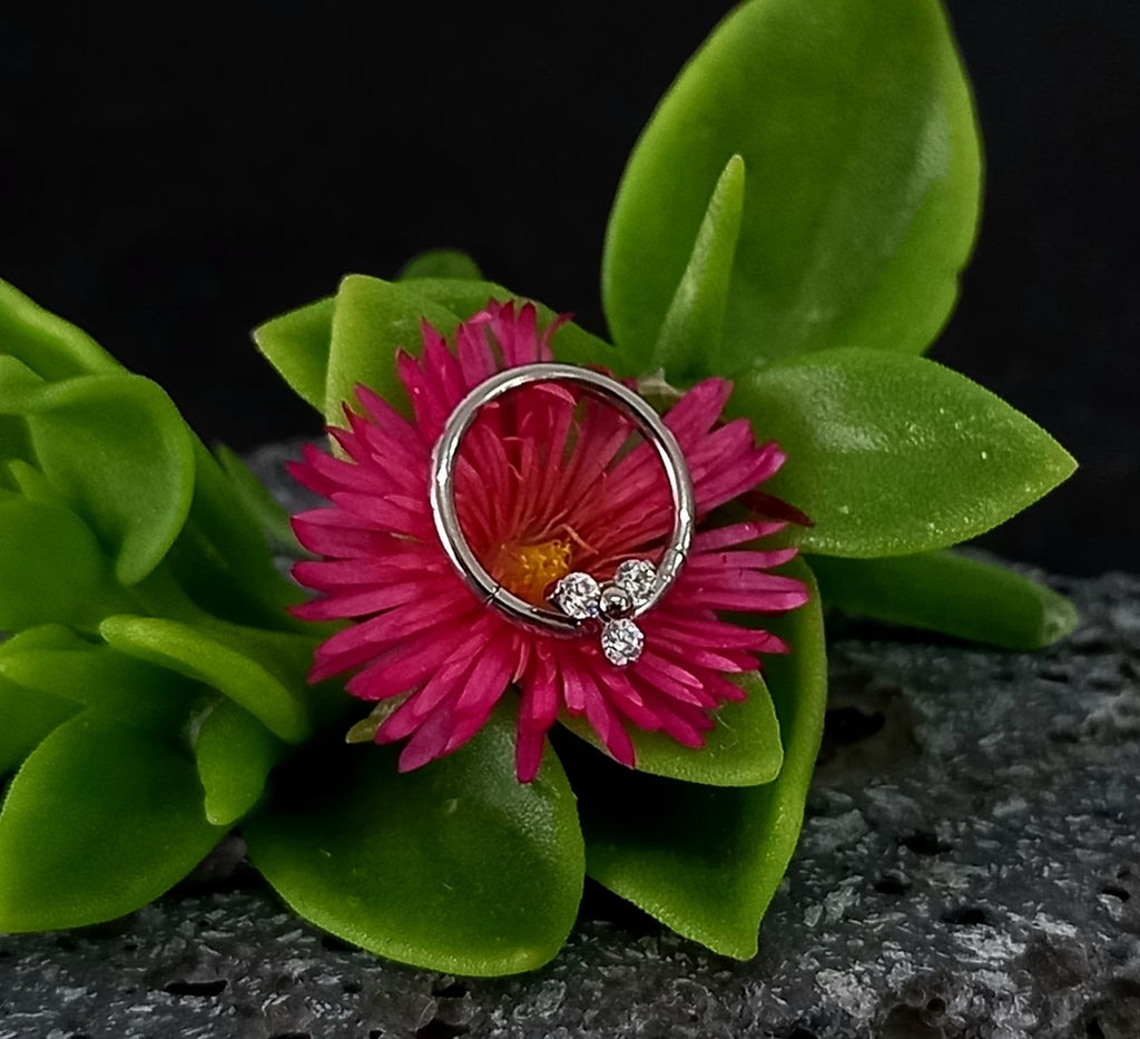 Argolla clicker con trinity clear