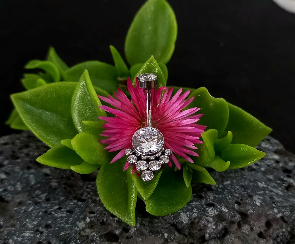 Navel racimo cristal clear