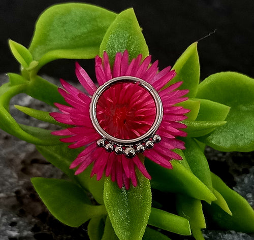 Argolla clicker 7 cuentas