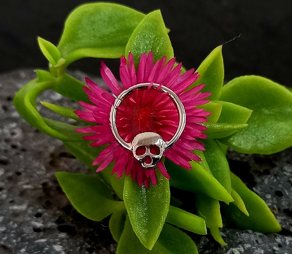 Argolla clicker calavera