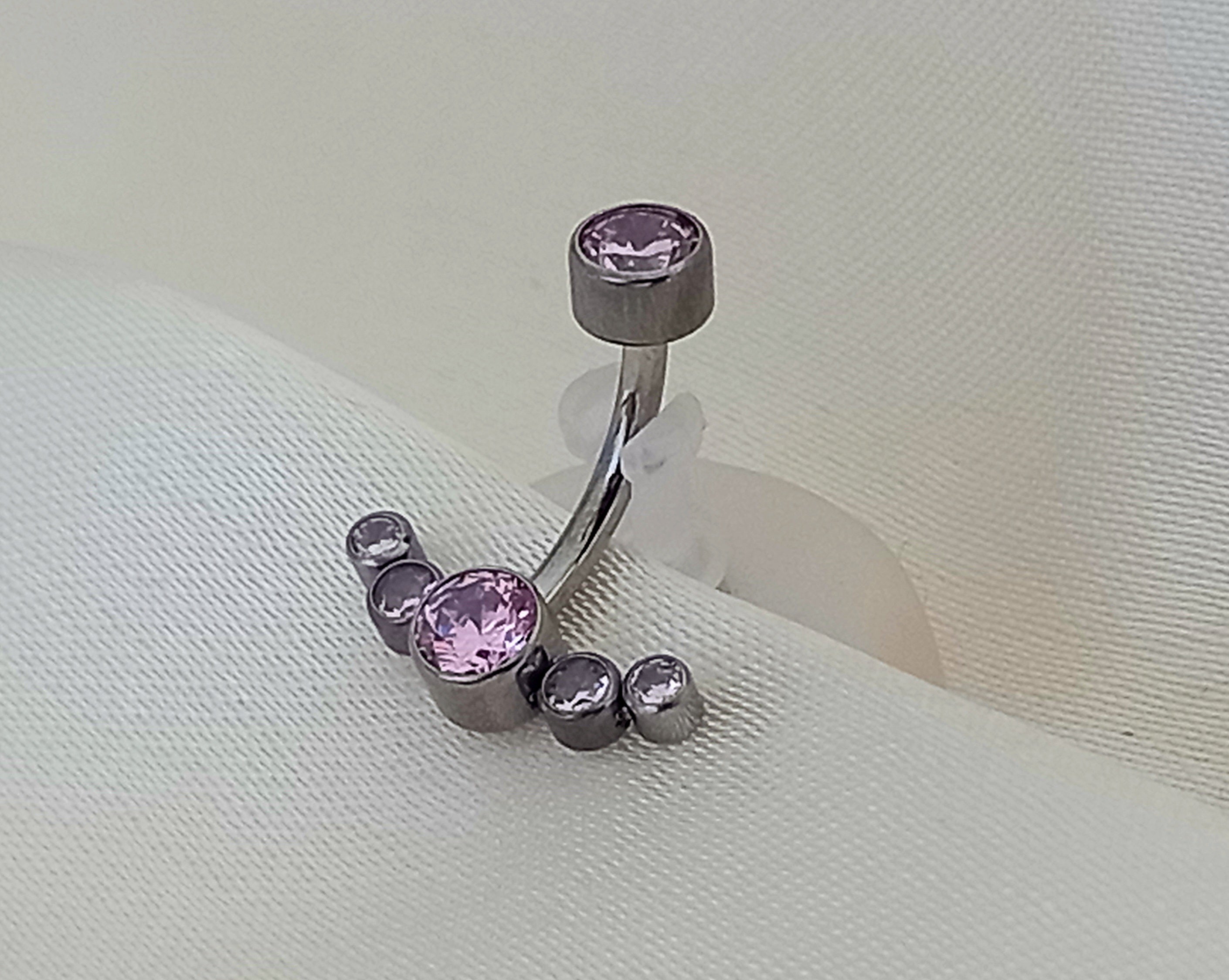 Navel media luna rosa