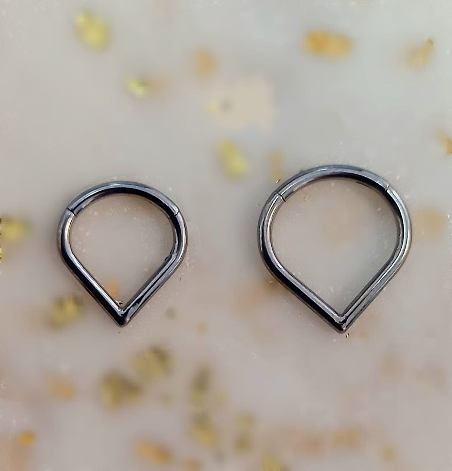 Argolla clicker gota lisa