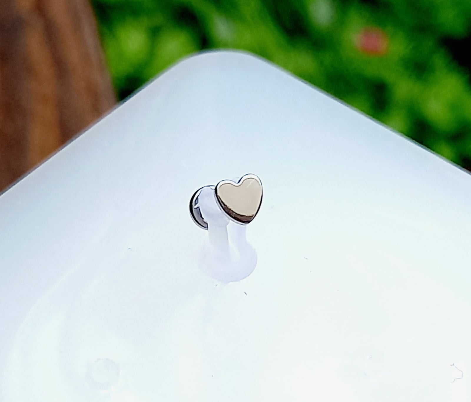 Corazón - titanio grado implante ASTM F-136