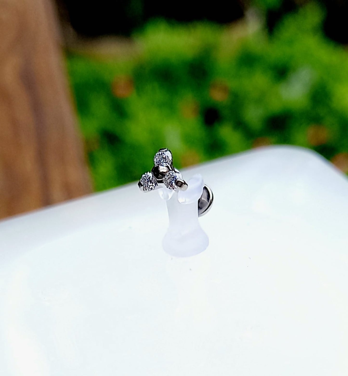 Titanio grado implante. Trinity clear