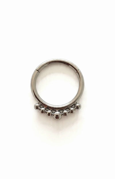 Argolla clicker 7 cuentas