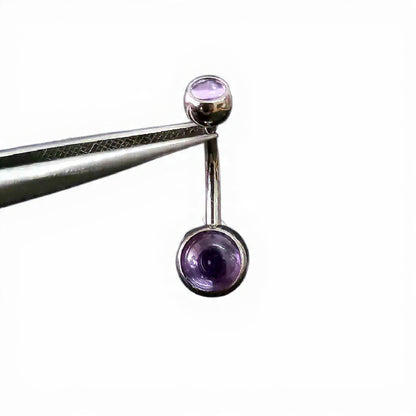 Navel piedra Amatista