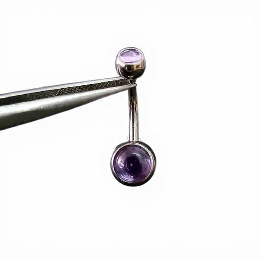 Navel piedra Amatista