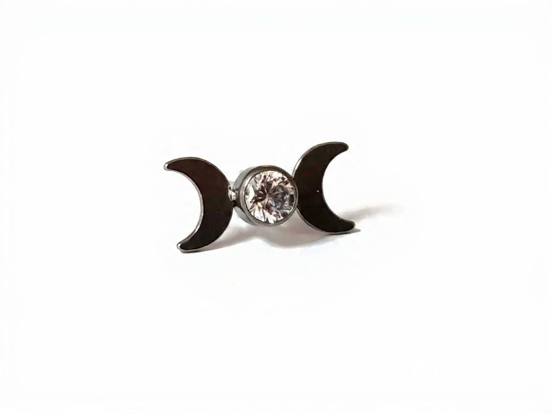 Fase lunar - titanio grado implante ASTM F-136