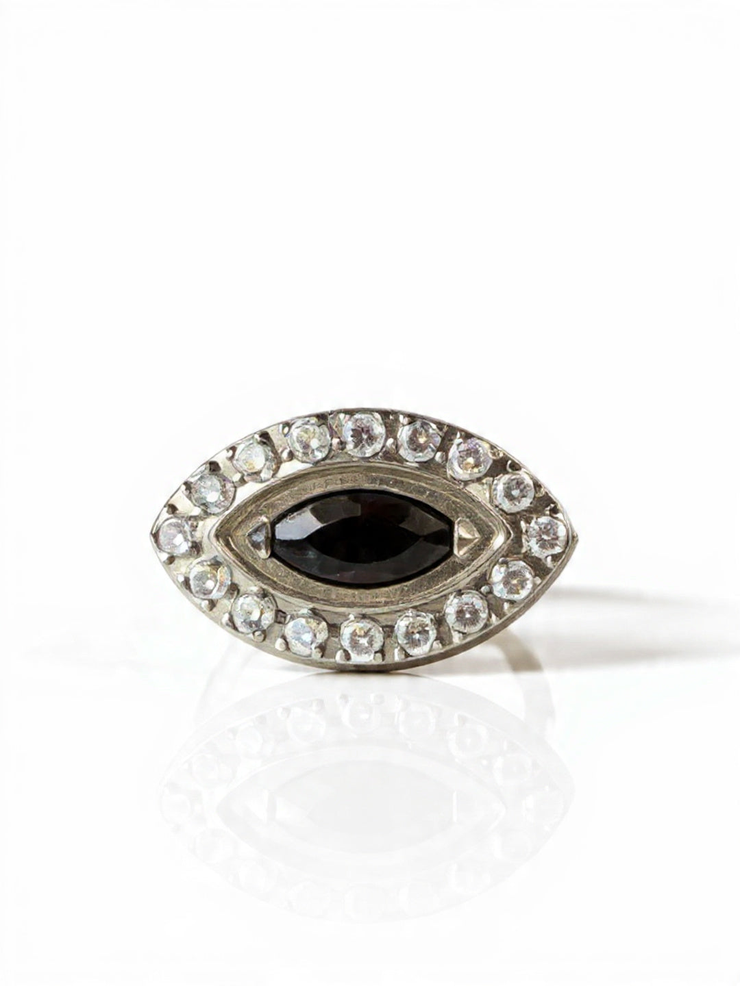 Top ovalo clear y black - titanio grado implante ASTM F-136