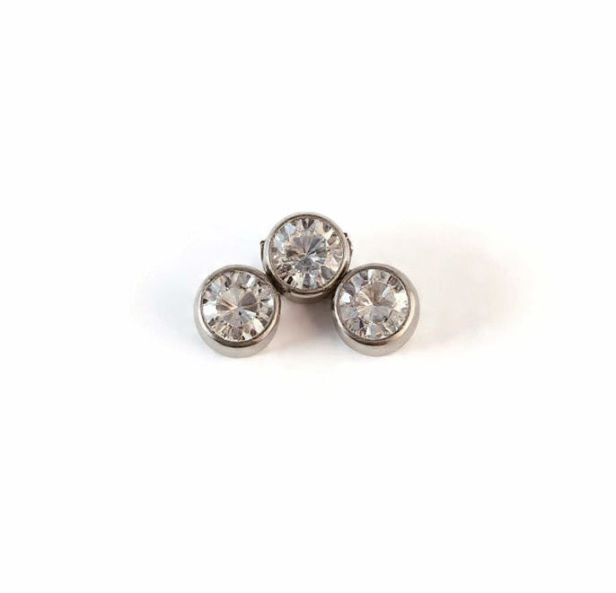 Trinity abierto clear - titanio grado implante ASTM F-136