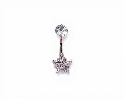 Navel estrella cristal clear