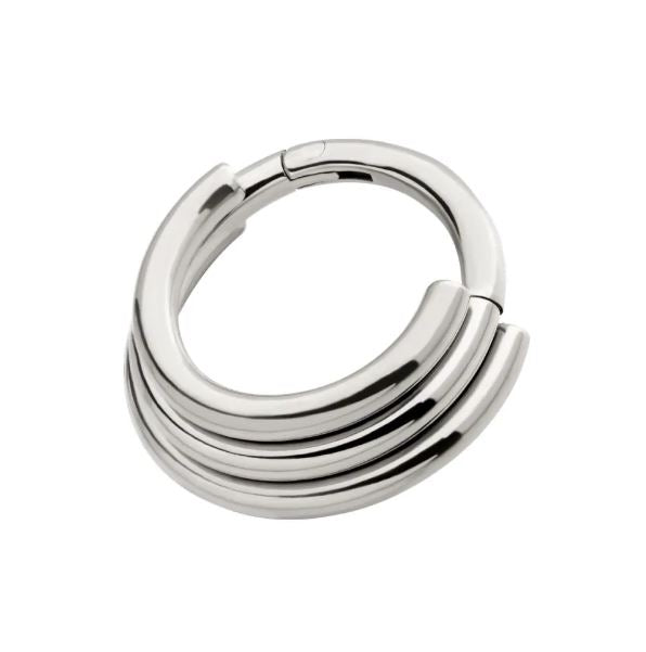 Argolla clicker de triple apilado