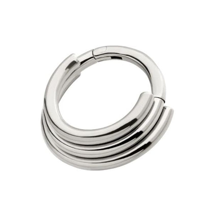 Argolla clicker de triple apilado