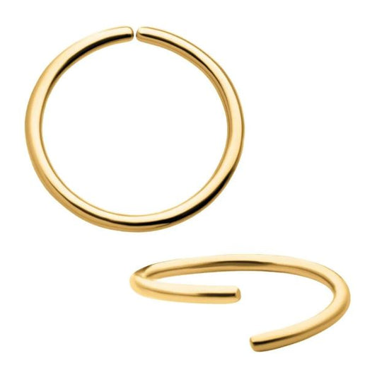 Oro 18k. Argolla lisa