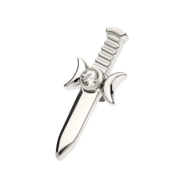 Daga fase lunar  - titanio grado implante ASTM F-136