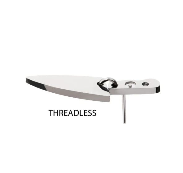 Cuchillo - titanio grado implante ASTM F-136