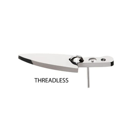 Cuchillo - titanio grado implante ASTM F-136