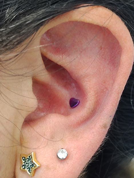 Corazón - titanio grado implante ASTM F-136