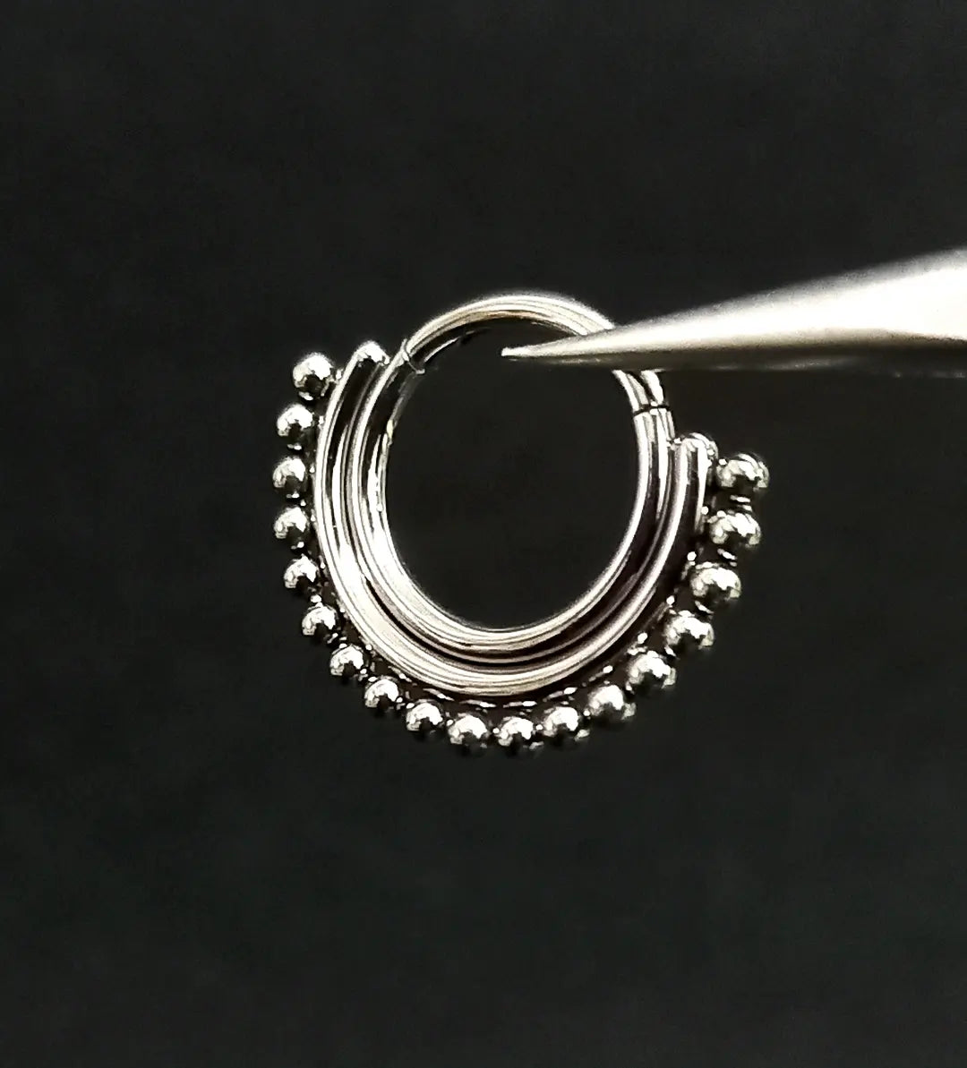 Argolla clicker de cuentas