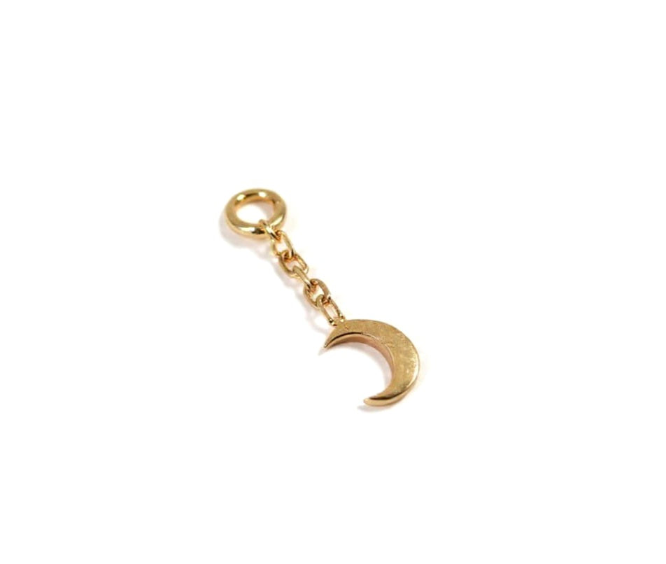 Charms - Luna en oro de 18k