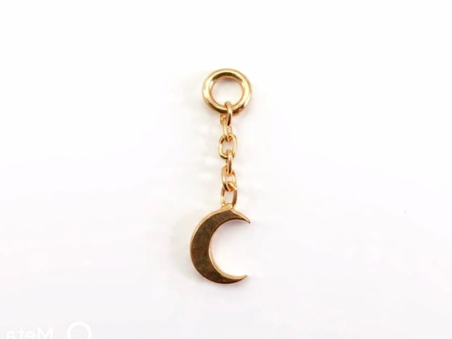 Charms - Luna en oro de 18k