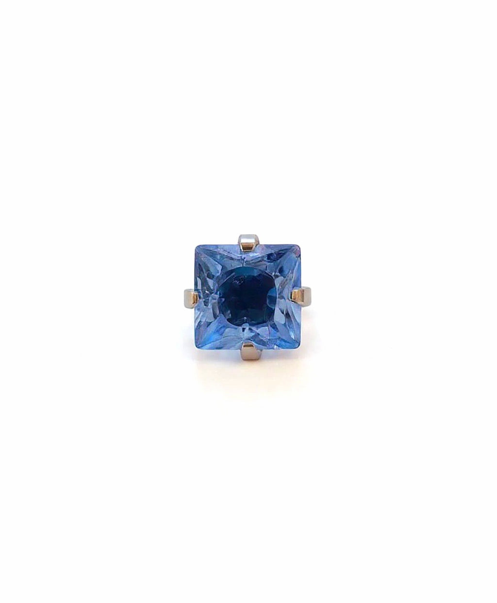 Top Prong Set Azul - titanio grado implante ASTM F-136
