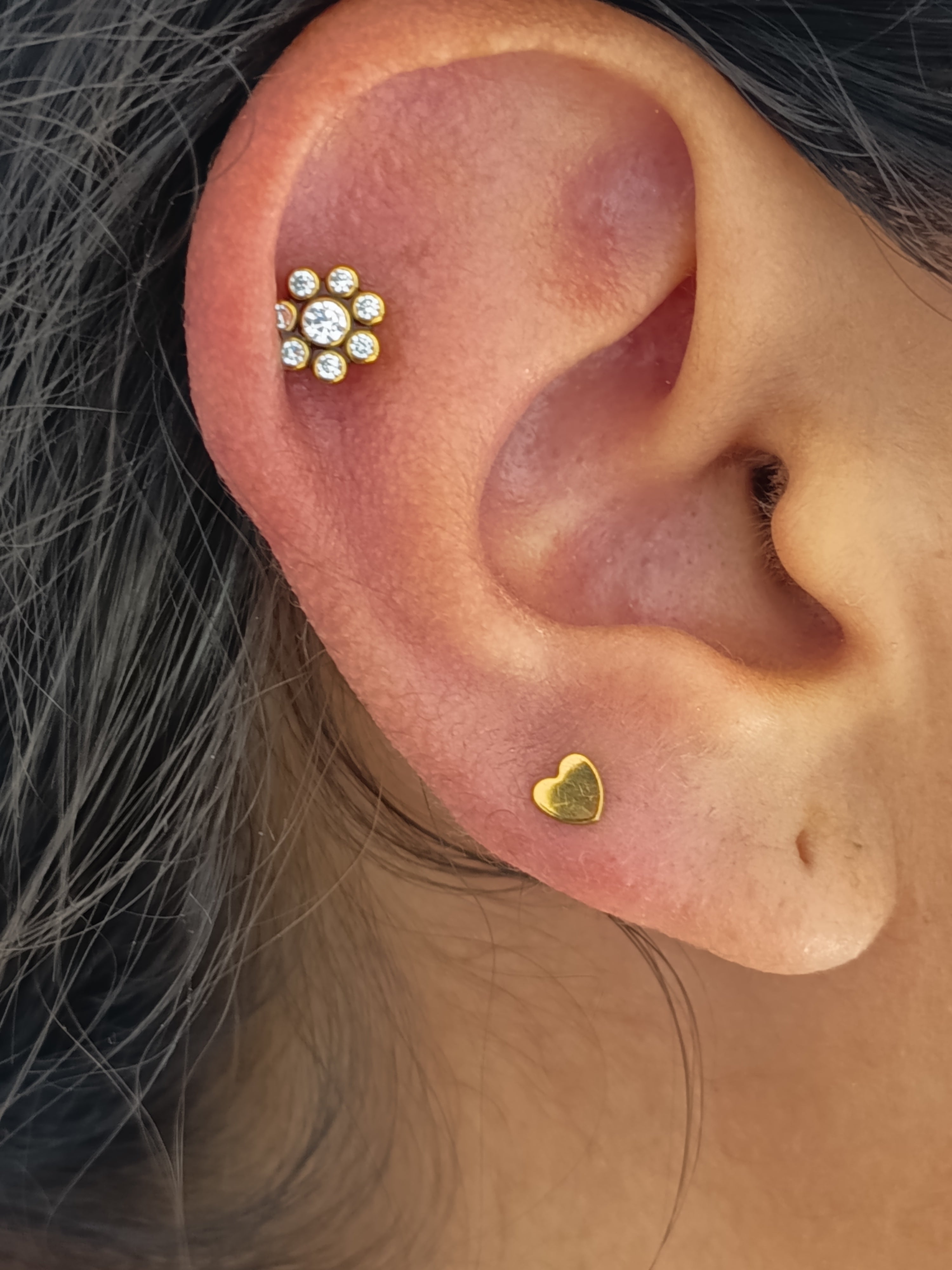 Corazón - titanio grado implante ASTM F-136