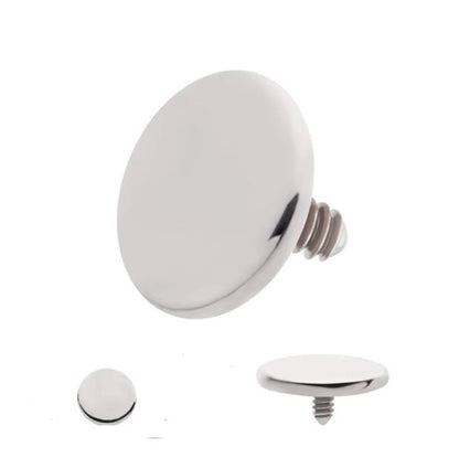 Disco plano - titanio grado implante ASTM F-136