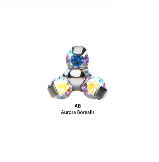 Trinity aurora boreal - titanio grado implante ASTM F-136