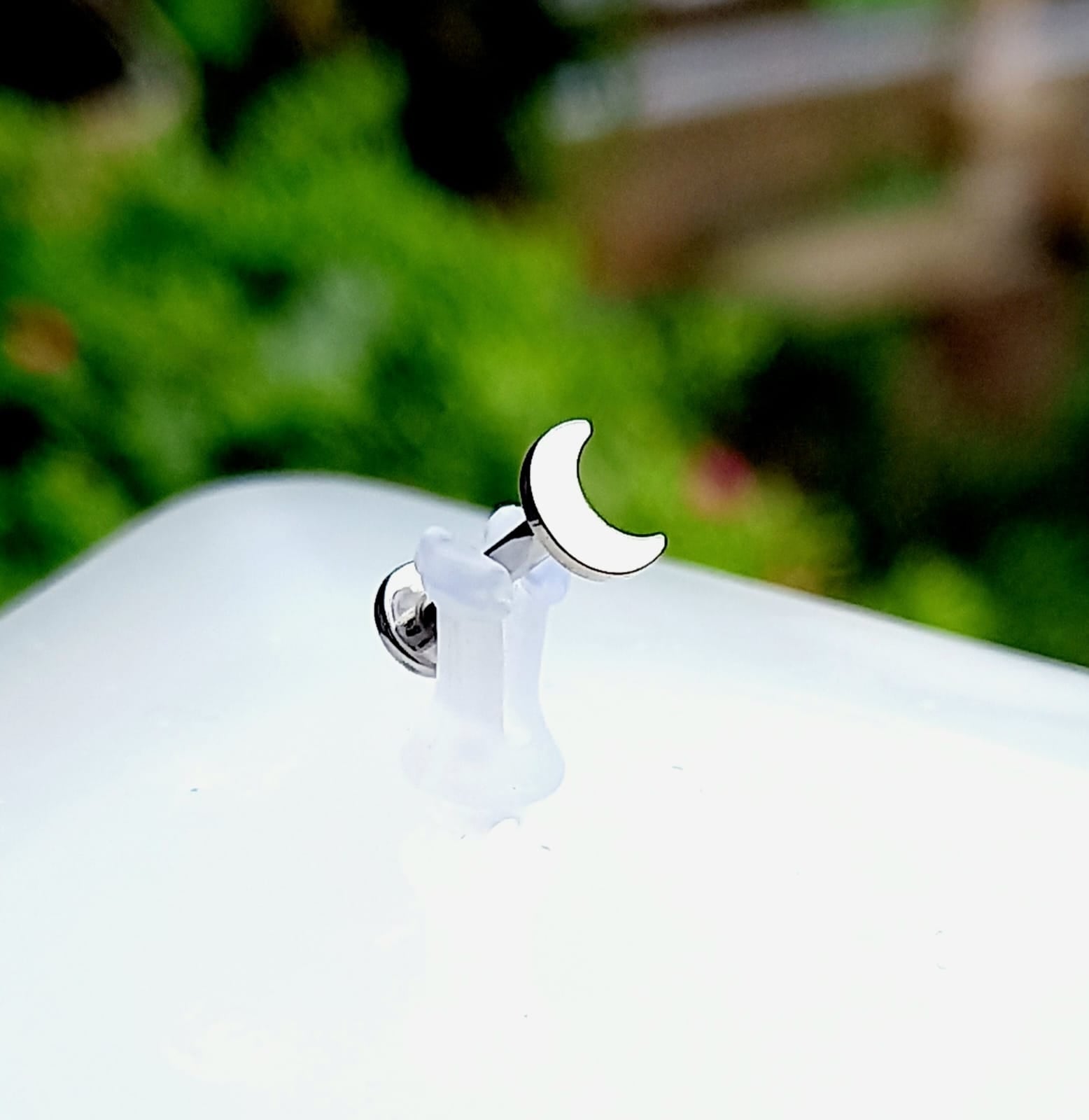 Luna lisa - titanio grado implante ASTM F-136