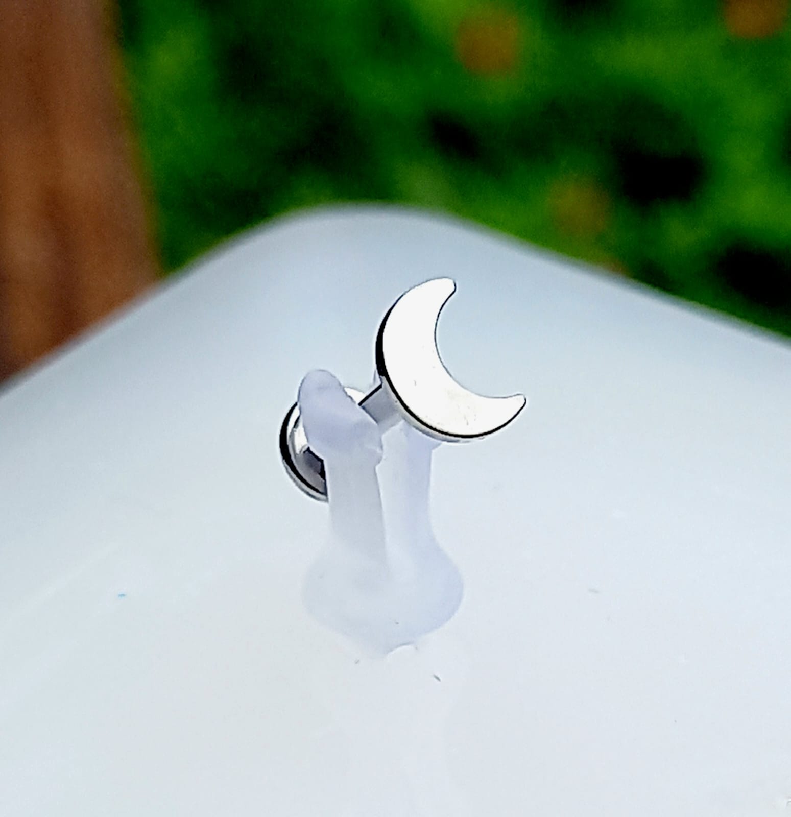 Luna lisa - titanio grado implante ASTM F-136