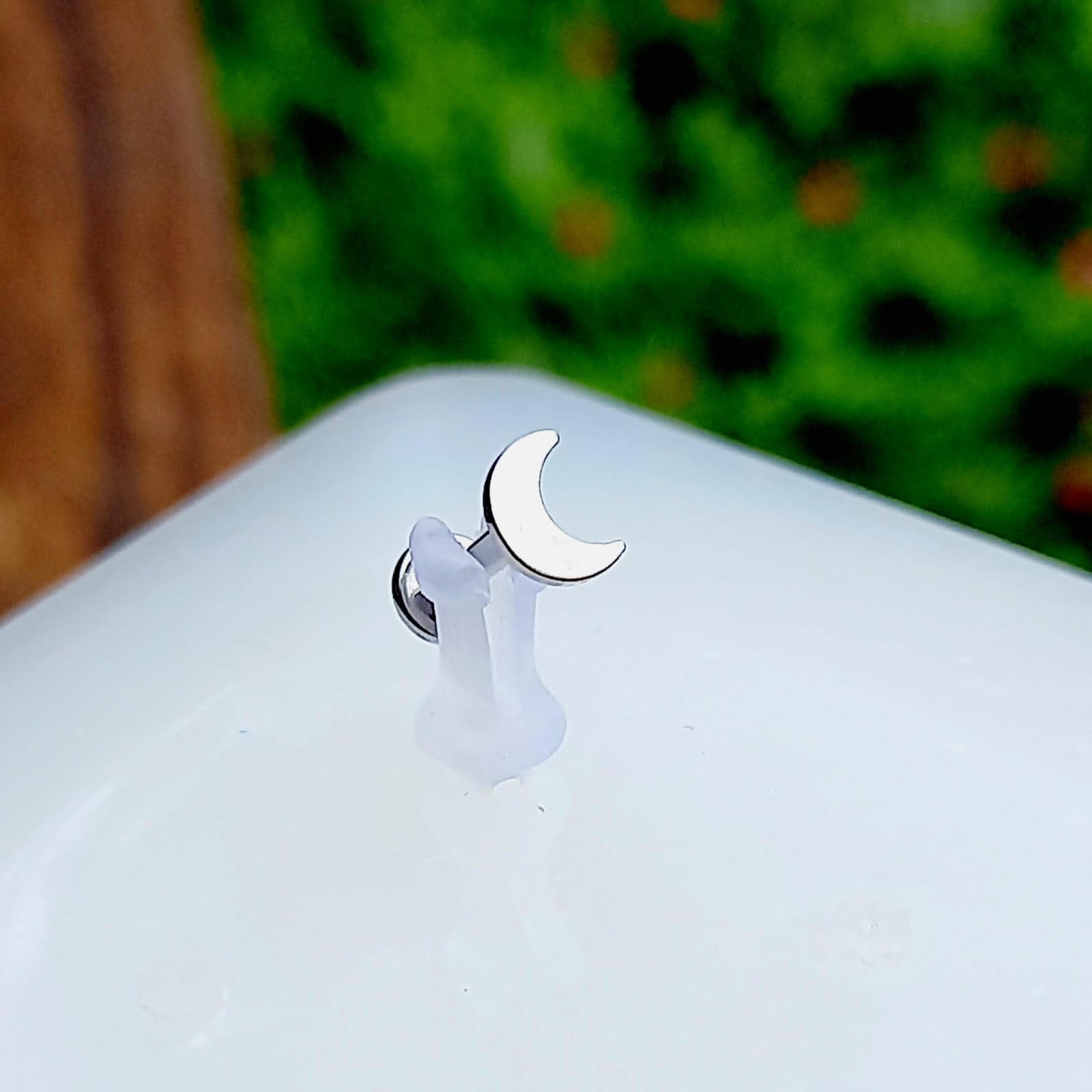 Luna lisa - titanio grado implante ASTM F-136